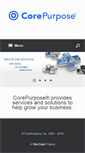 Mobile Screenshot of corepurpose.com
